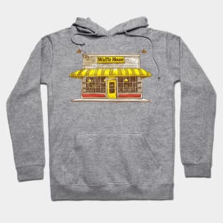 Waffle Lover 70s Aesthetic Hoodie